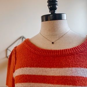 Free People Orange Ombré Stripes